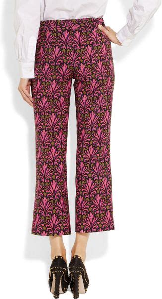 Miu Miu Printed Pants Sale 